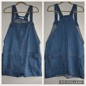 Denim Overall Dress